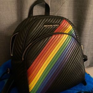 Michael Kors limited edition rainbow backpack